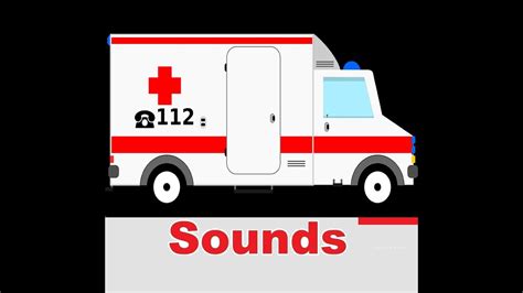 sounds of ambulance in words
